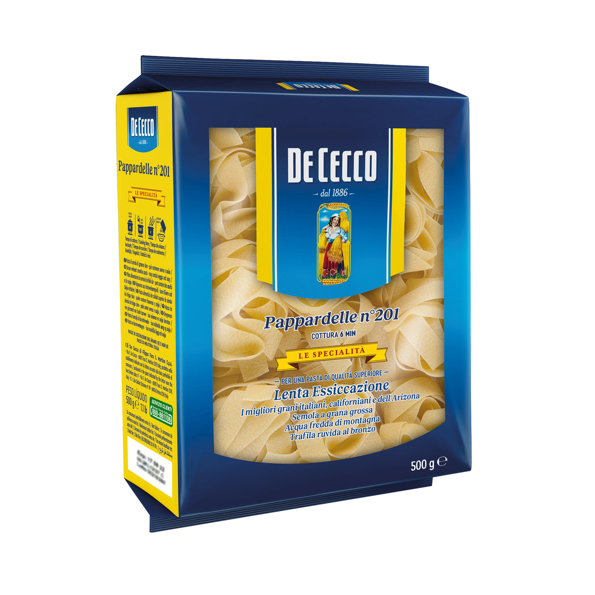 De Cecco Pappardelle Pasta N201 500G