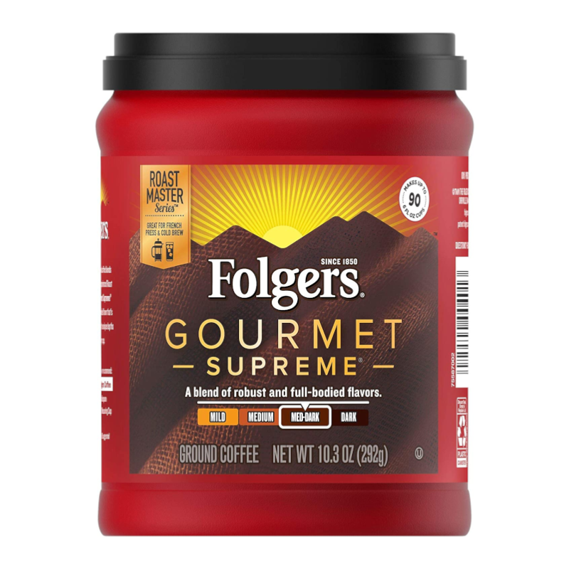 Folgers Gourmet Supreme Coffee 10.3oz