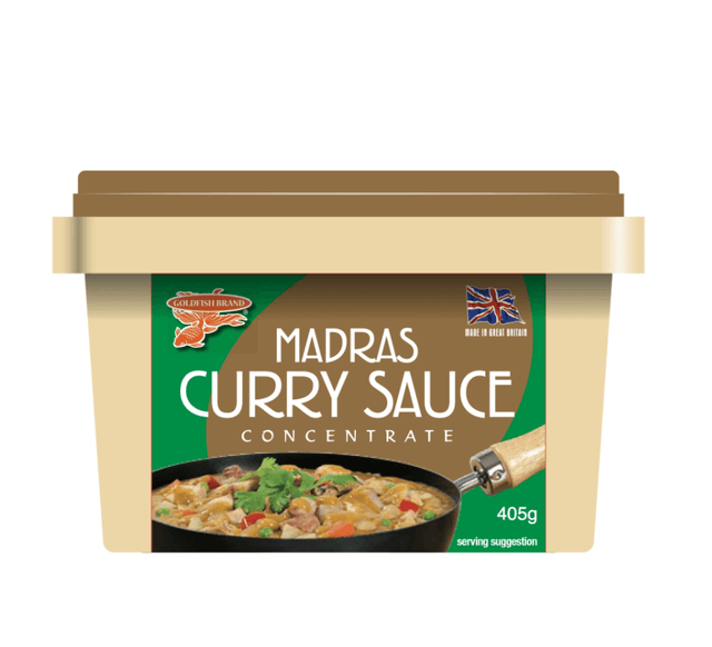 Gold Fish Madras Curry Paste 405G - World Food Shop