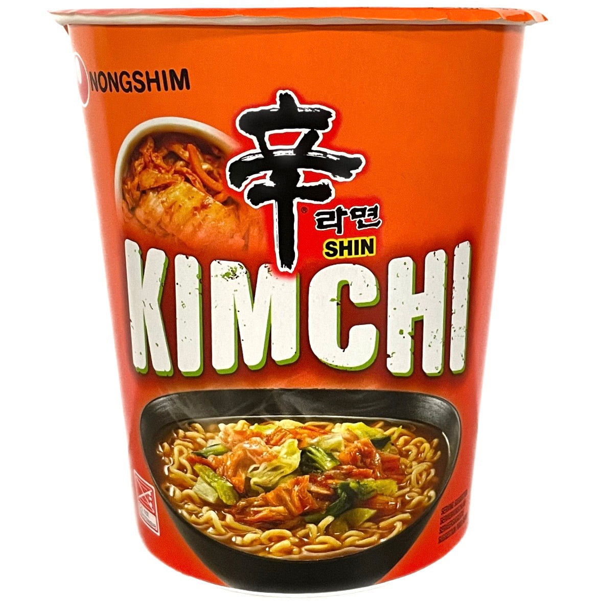 Nongshim Shin Ramyun Kimchi Cup 75G (Case of 6)