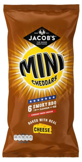 Jacobs Mini Cheddars Smoky Bbq 6Pk - World Food Shop