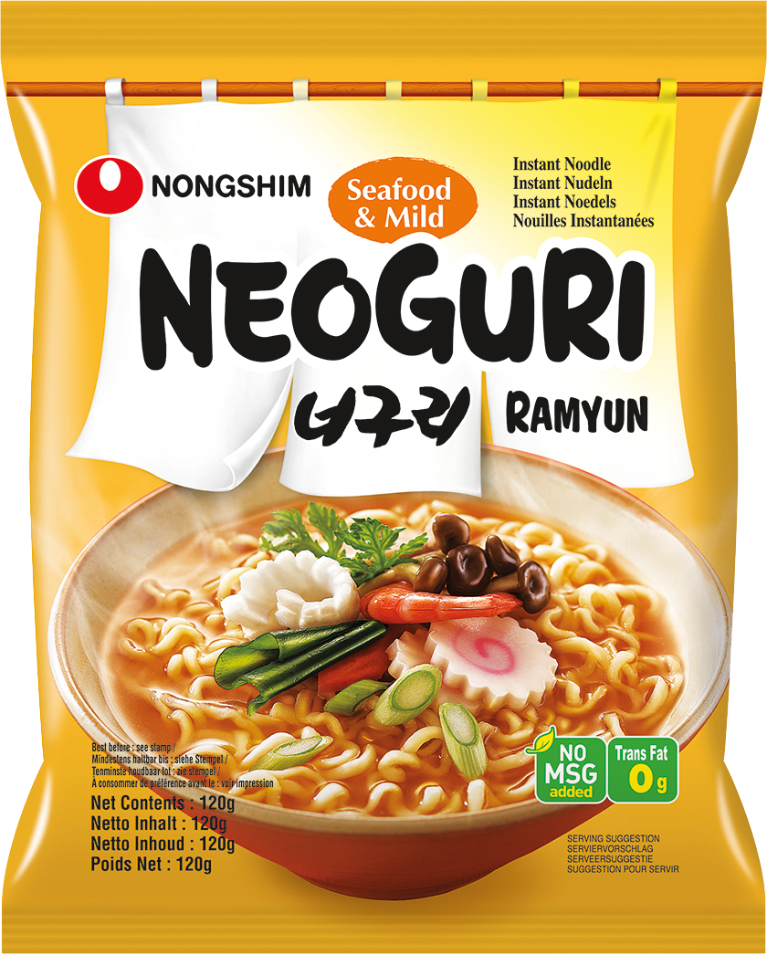 Nongshim Neoguri Seafood Mild 120G