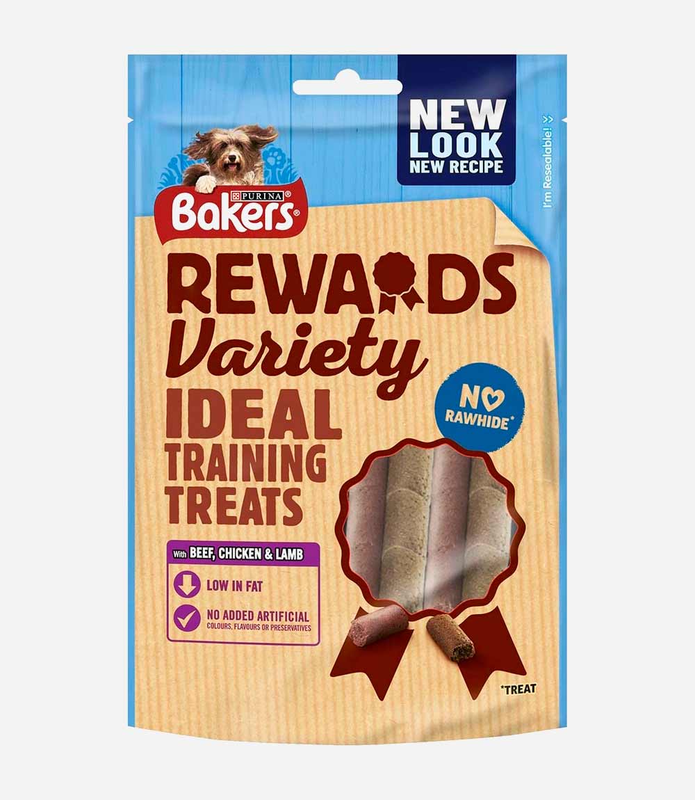 Bakers Rewards Variety Dog Training Treats 100G