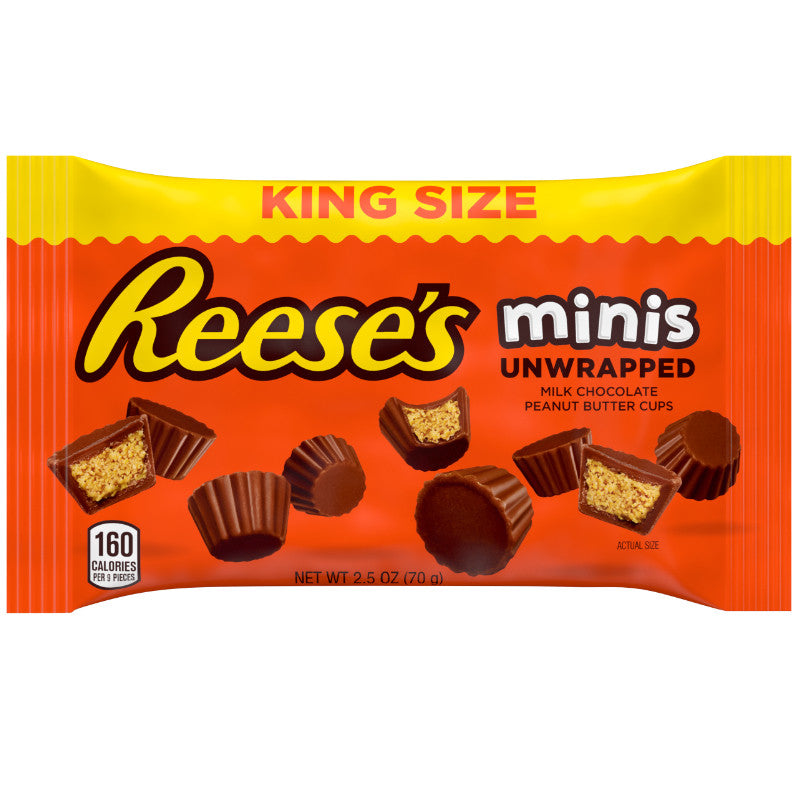 Reeses Peanut Butter Cup Minis King Size 2.5oz