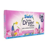 Swirl Spring Fresh Laundry Sheets 35pk