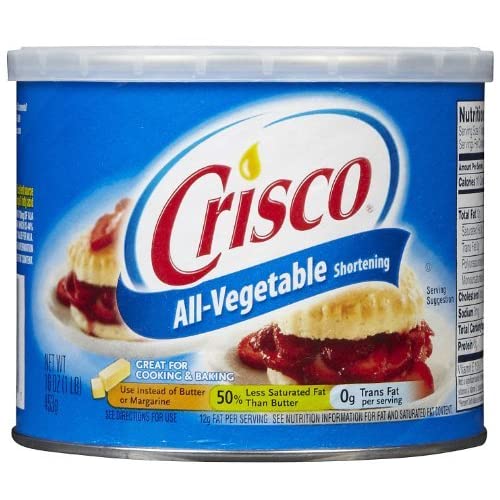 Crisco All Vegetable Shortening 16OZ