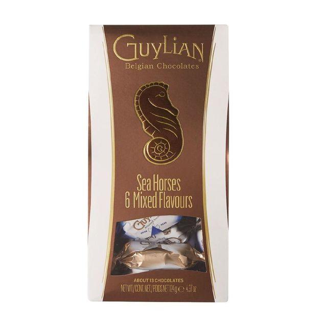 Guylian Temptations Twist Wrapped Mixed Flavour Sea Horses 124G - World Food Shop